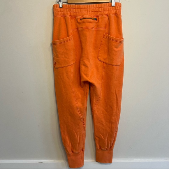 Free People Movement June Bug Jogger in Orange Boho Gym Yoga Workout Fitness - Picture 6 of 12
